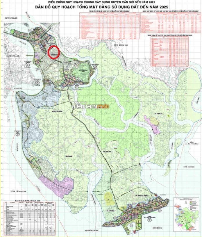 Đất có quy hoạch ở huyện Cần Giờ, TP HCM