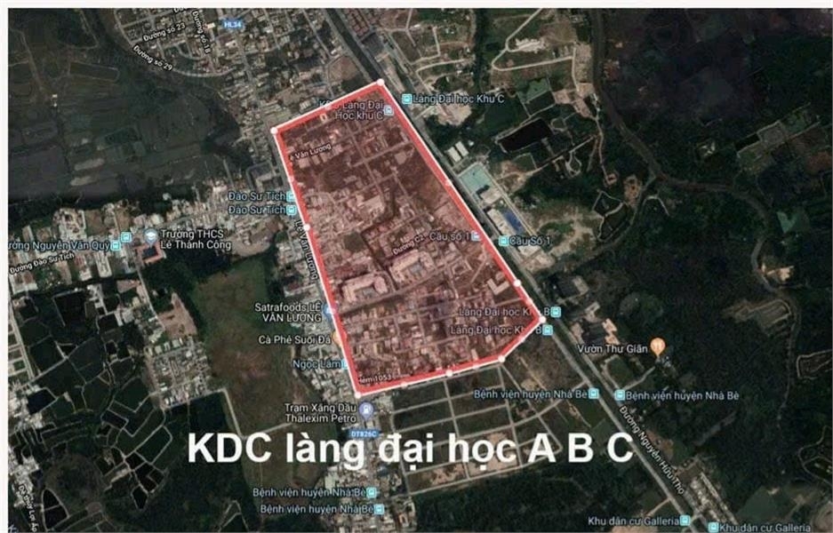 125m KDC Làng Đại Học 10 tỷ xây dựng 6 tầng đường 12m