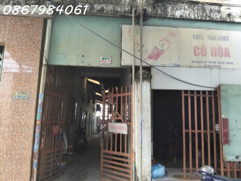 Bán 1 lô 2 nhà liền kề 1 trệt 1 lầu ( 2 sổ riêng ) Phường Long Bình Biên Hòa DT 246m2