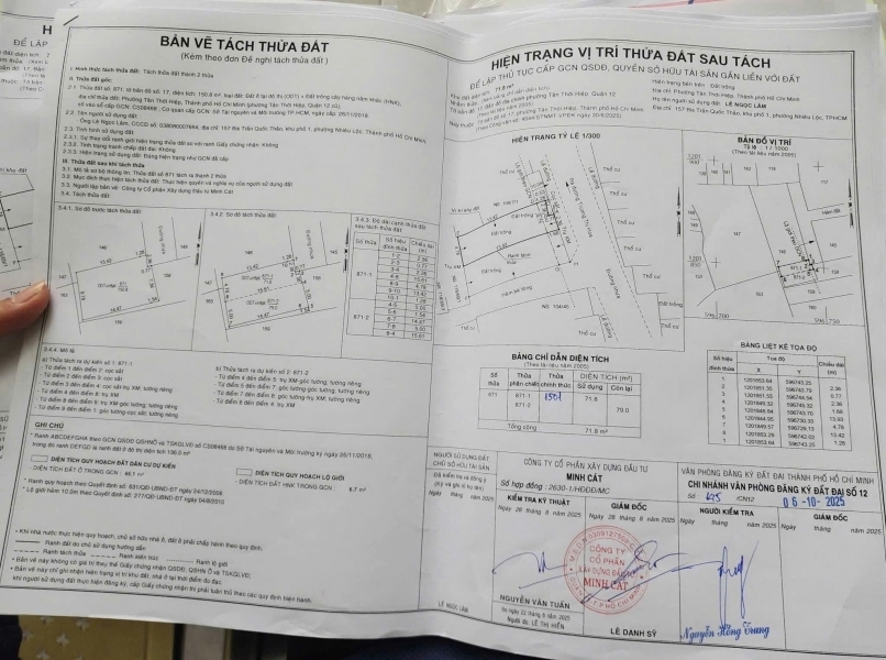 BÁN 2 LÔ ĐẤT (9.6x16) ĐƯỜNG NHỰA 7M THÔNG TÂN THỚI HIỆP 13 Q12