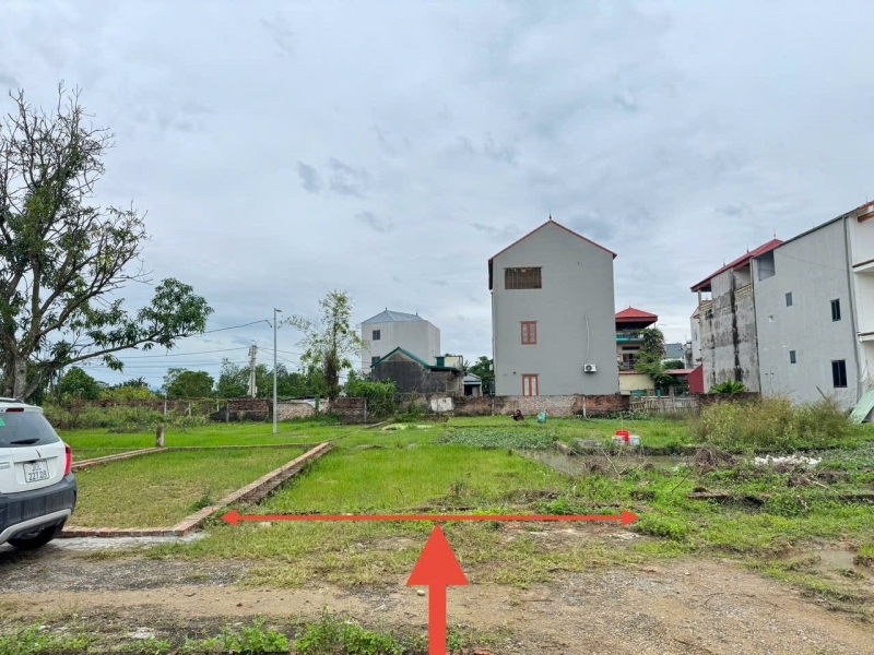 Bán 54m đất tổ 9 thôn Ấp Quan xã Quang Minh thành phố Hà Nội. Mặt tiền rộng 55m