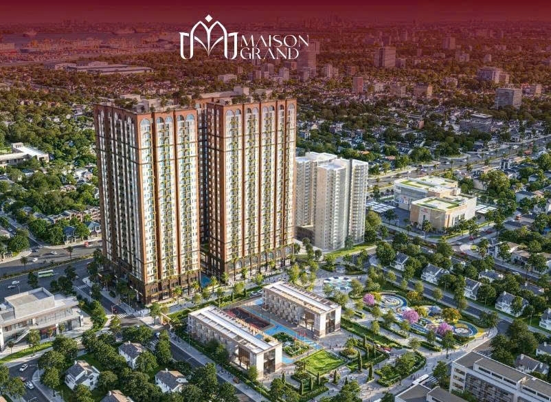 Bán căn hộ 2PN Maison Grand Phú Mỹ mặt tiền Quốc lộ 51
