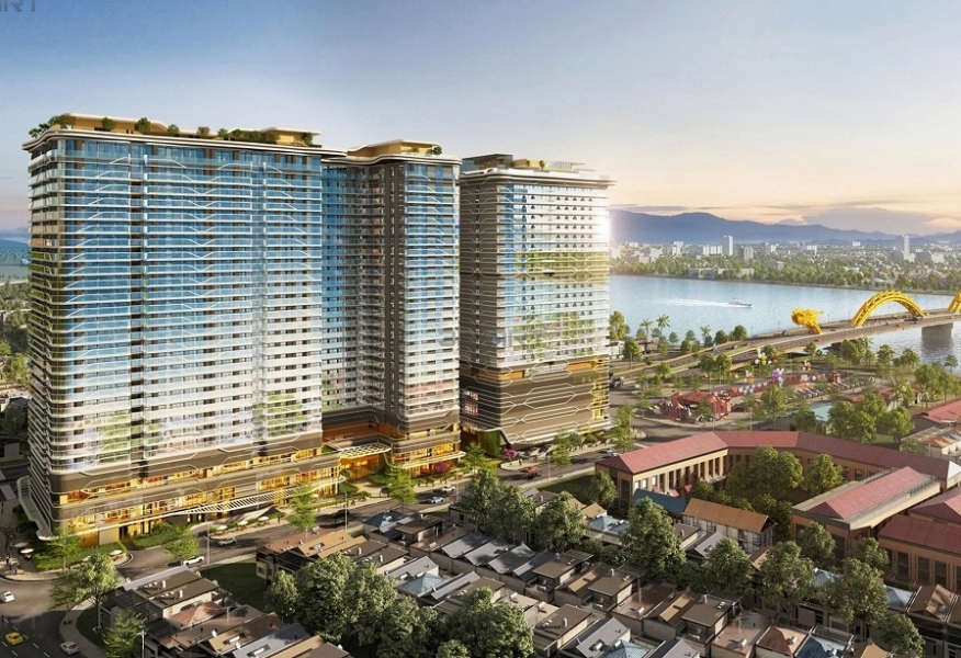 BÁN CĂN HỘ CAO CẤP THE LEGEND ĐÀ NẴNG – VỊ TRÍ KIM CƯƠNG ĐẦU CẦU RỒNG