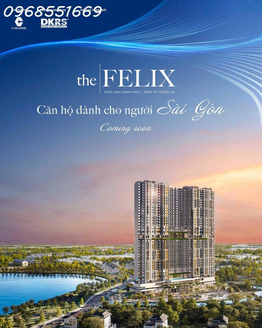 Bán căn hộ chung cư The Felix Thuận An vị trí đẹp DT 85m2 3PN 36 tỷ