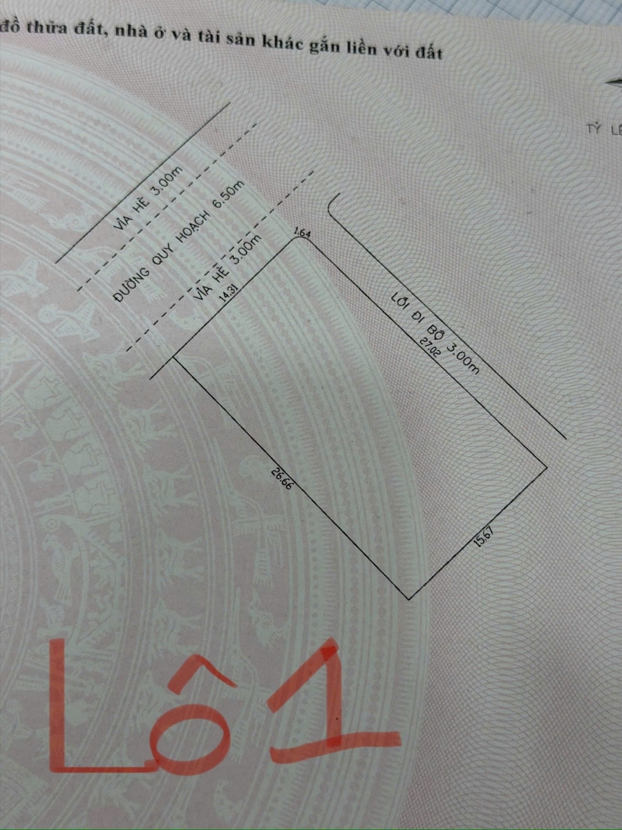 Bán đất biệt thự góc 2MT đường Cầu Đảo Nổi (Khu VIP) - View sông rất đẹp