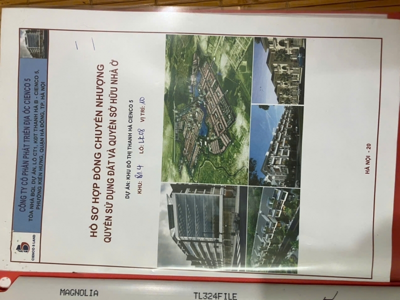 BÁN ĐẤT DỰ ÁN THANH HÀ HÀ NỘI.