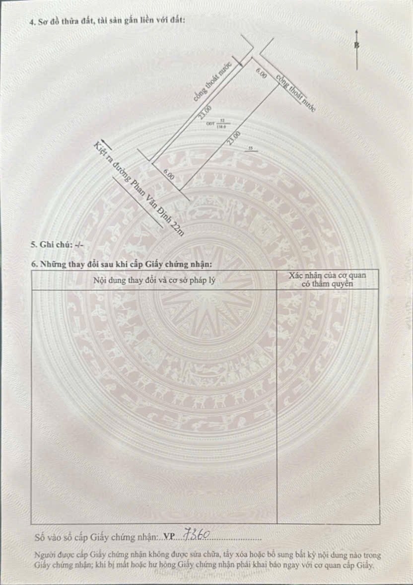 Bán đất kiệt Ô TÔ 6m K130 Phan Văn Định thông Nguyễn An Ninh