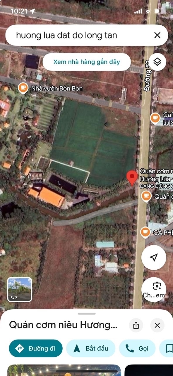 BÁN ĐẤT PHỦ HỒNG 2 MẶT TIỀN – ĐƯỜNG TỈNH LỘ 52 - TẠI LONG TÂN - VŨNG TÀU