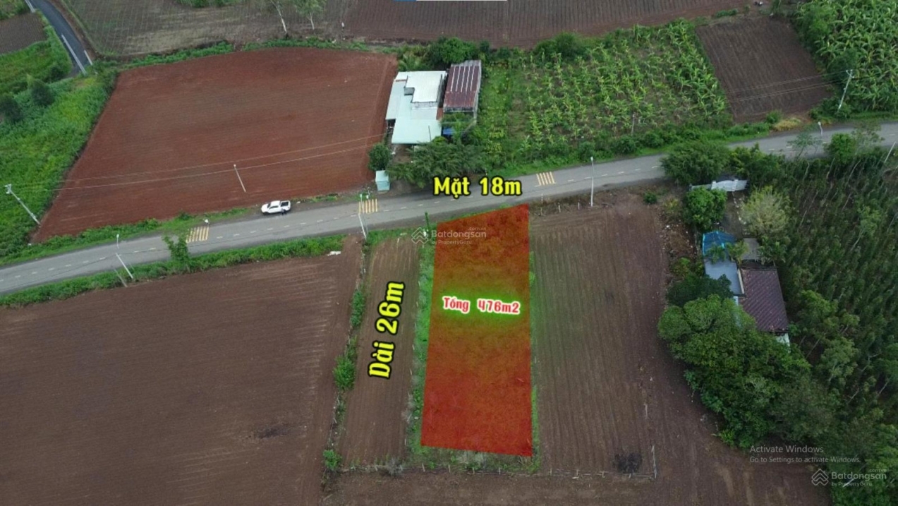 Bán đất thổ cư 476m² Suối Nghệ Châu Đức mặt tiền 18m gần sân golf dân cư hiện hữu 34 tỷ TL