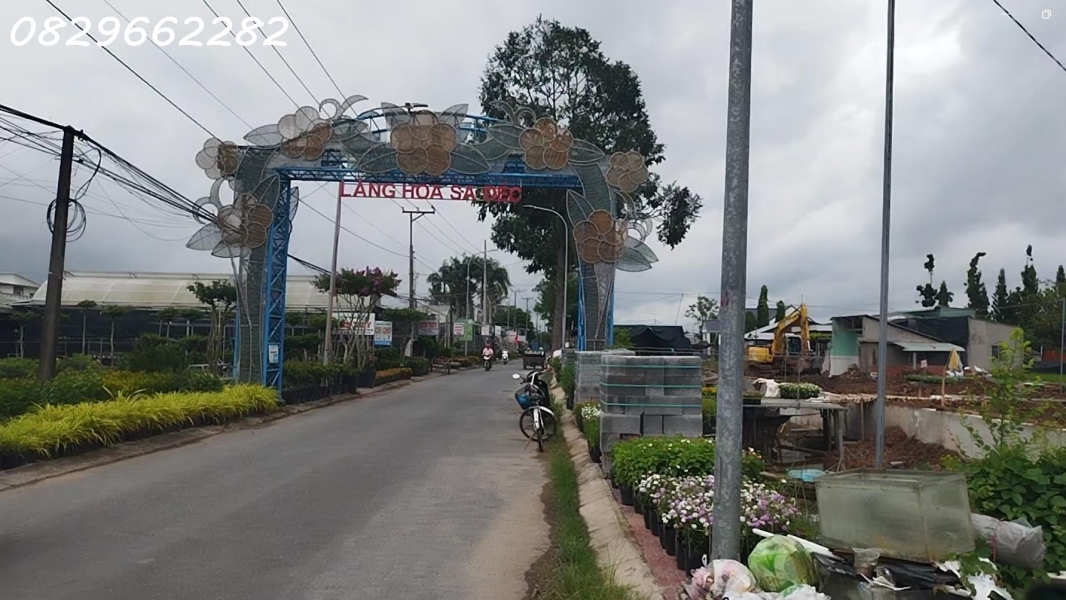 Bán Đất Thổ Cư Đường Làng Hoa Sa Đéc. 196m2 SHR Giá 3.2 Tỷ.