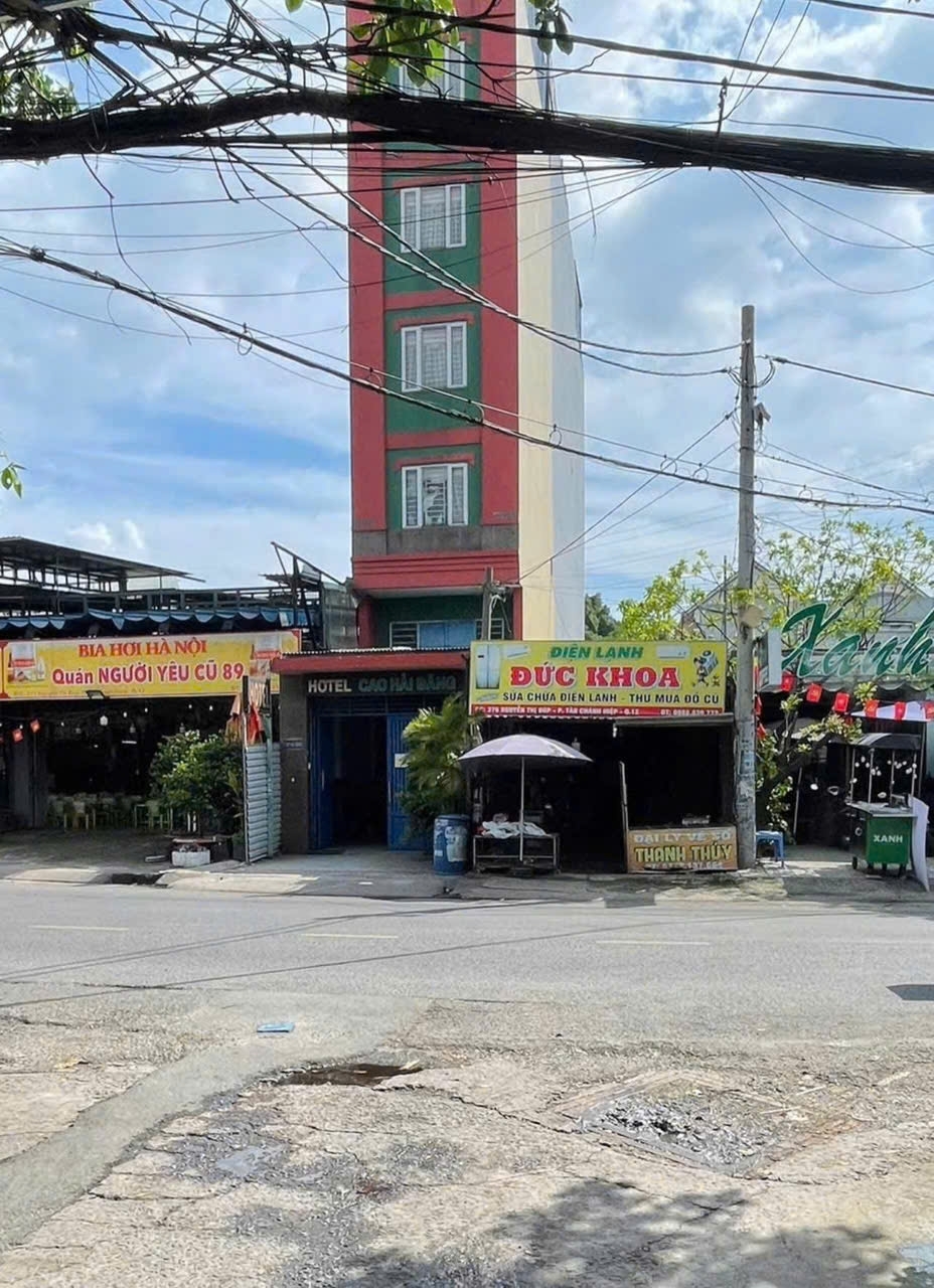 BÁN GẤP KHÁCH SẠN 16P MẶT TIỀN HIỆP THÀNH Q12 – DOANH THU ỔN ĐỊNH CHỈ 13.5 TỶ!