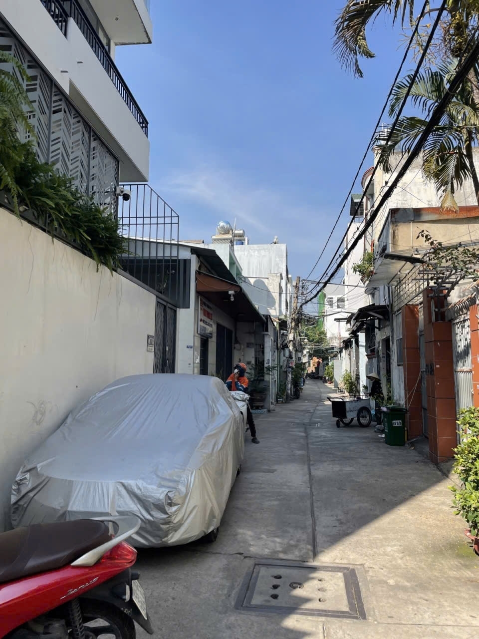 Bán Gấp nhà Bờ Bao Tân Thắng đi bộ ra AEON Tân Phú hẻm 6m 5 Tầng 5 tỷ 490