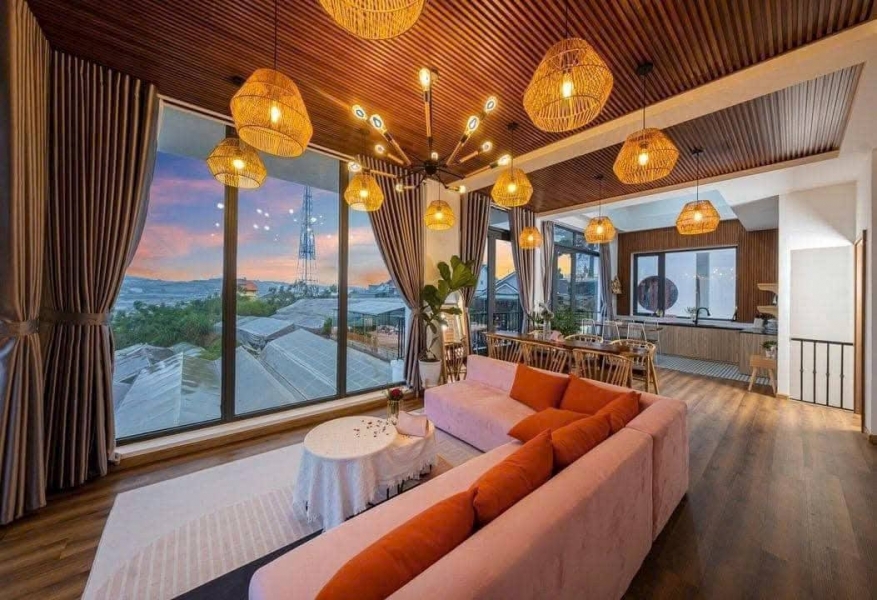 BÁN GẤP VILLA VIEW ĐẸP ĐƯỜNG TRỊNH HOÀI ĐỨC ĐÀ LẠT GIÁ 13.9 TỶ