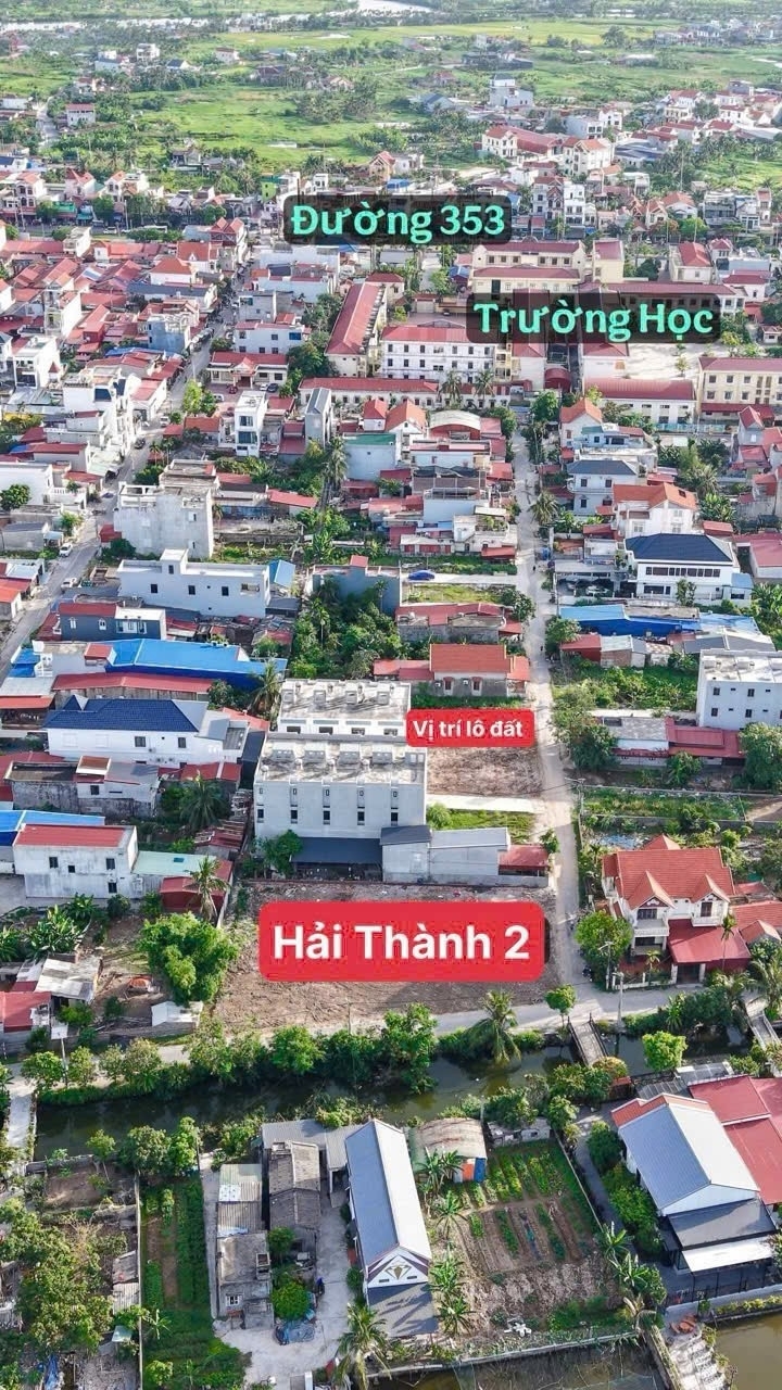 Bán lô đất hiếm Hải Thành 2 – Dương Kinh đường nhựa 10m giá chỉ 2.x tỷ! ZALO 0567 222 555