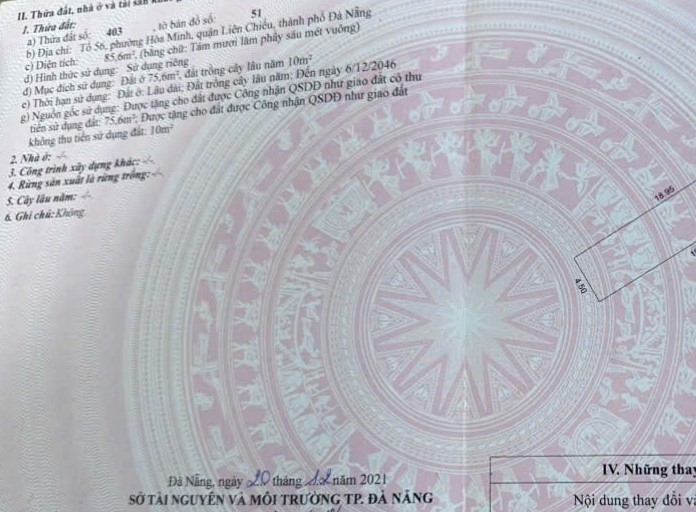 Bán lô Đất PHÚ THẠNH 10 nối dài - Trục thông  HỒ TÙNG MẬU - Gía ĐT