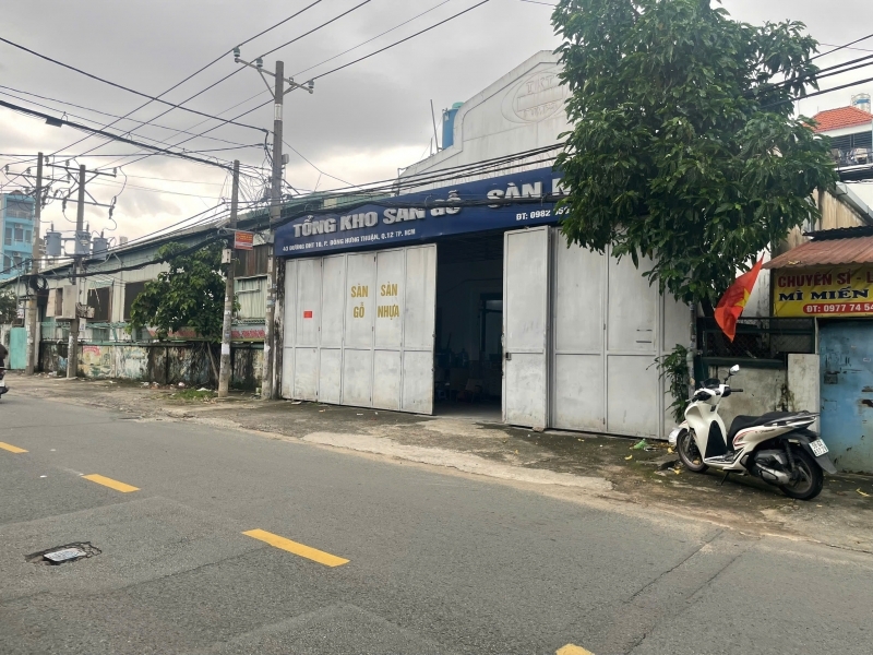 BÁN NHÀ (10.2x28) MẶT TIỀN ĐÔNG HƯNG THUẬN 10 THÔNG KDC AN SƯƠNG Q12