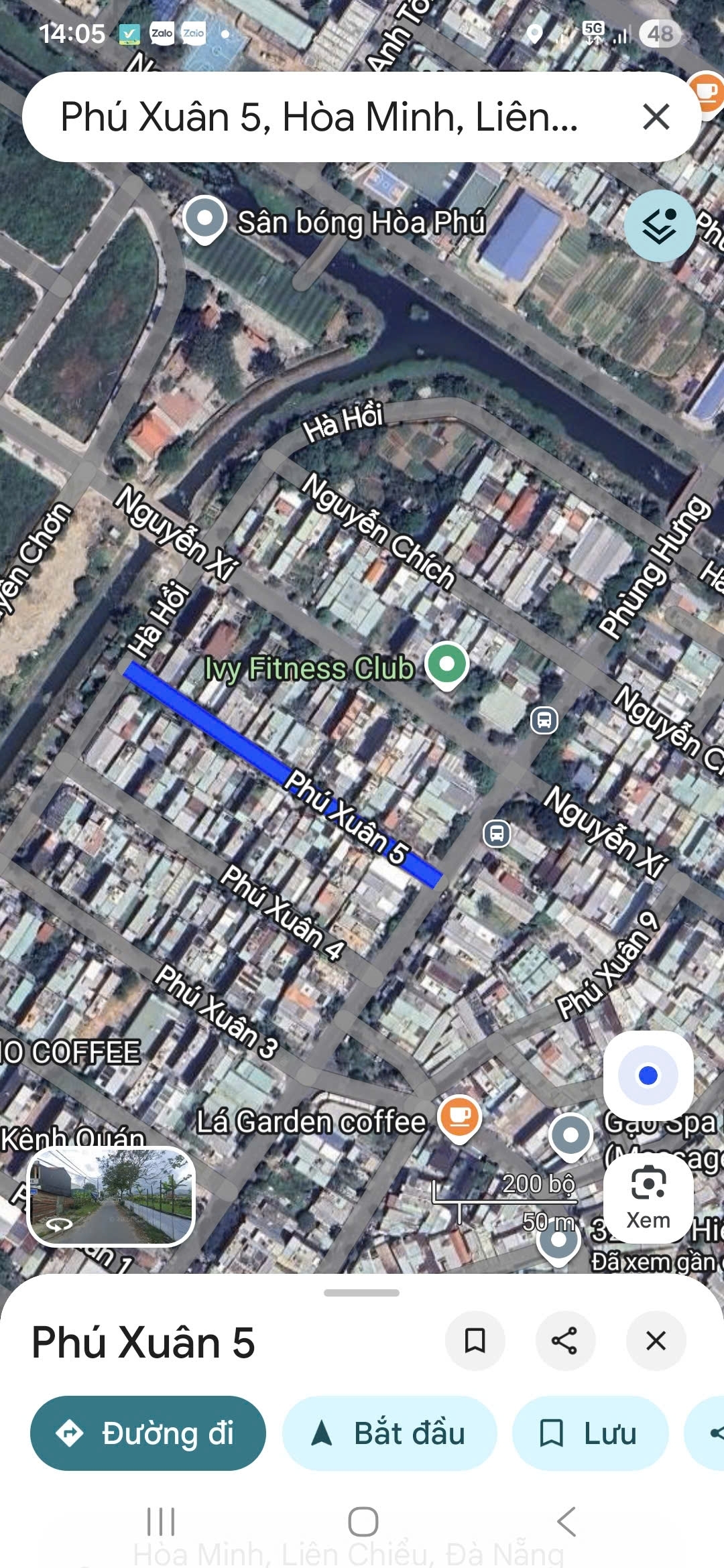 BÁN NHÀ 3 TẦNG ĐƯỜNG PHÚ XUÂN 5 - GẦN BIỂN