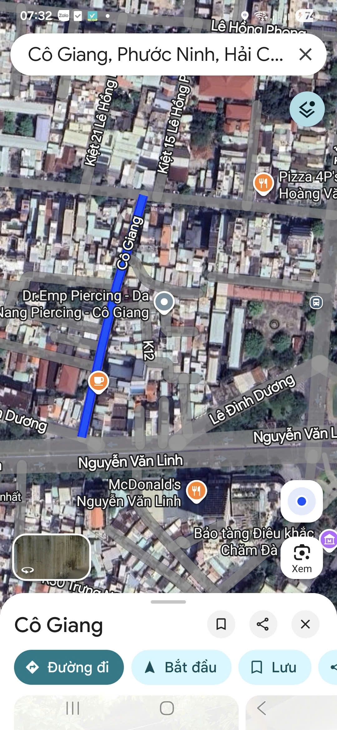 Bán nhà 3 tâng mặt tiền đường CÔ GIANG - Sát Nguyễn Văn Linh