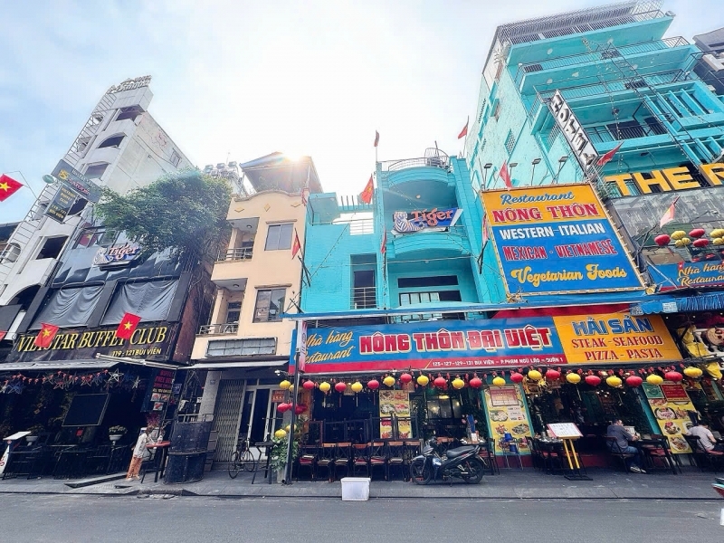 BÁN NHÀ 5 TẦNG MẶT TIỀN KD BÙI VIỆN QUẬN 1 - HDT ĐỀU 100TR/TH - VỊ TRÍ VIP NHẤT HIẾM BÁN -