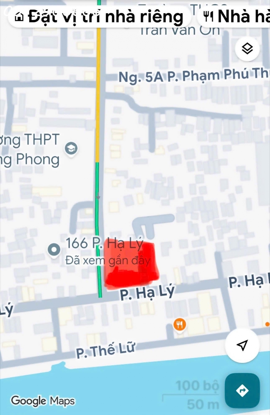 Bán nhà 656m² full thổ cư ngang 83m giá 9.5 tỷ tại Đường Phạm Phú Thứ Hồng Bàng