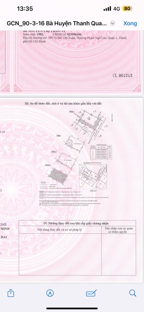 Bán nhà 88/79/9 Bà Huyện Thanh Quan F9 Q3