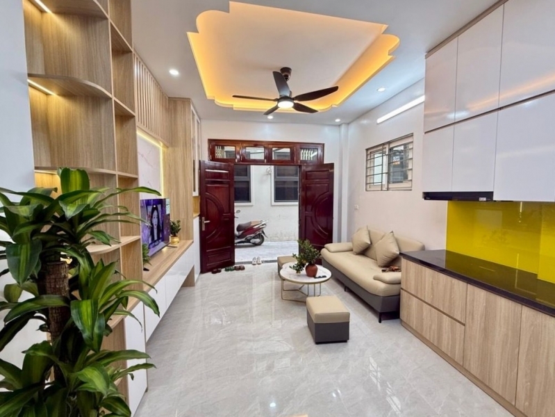 Bán nhà Đại Từ Hoàng Mai Ô tô Lô góc full nội thất DTSD 36m2 x 5 tầng 8.3 tỷ