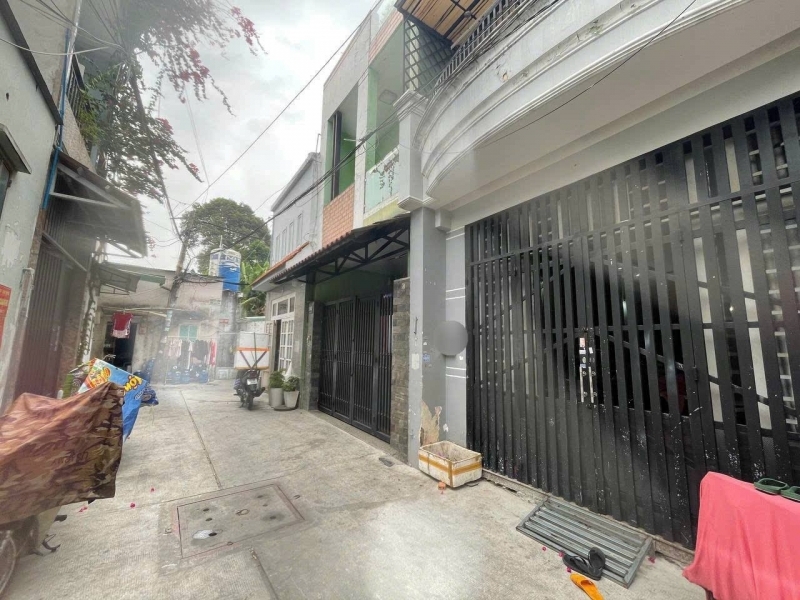 Bán nhà Đường Gò Dầu Tân Phú - DT 60m2 A4 3T - Hẻm xe hơi vào nhà