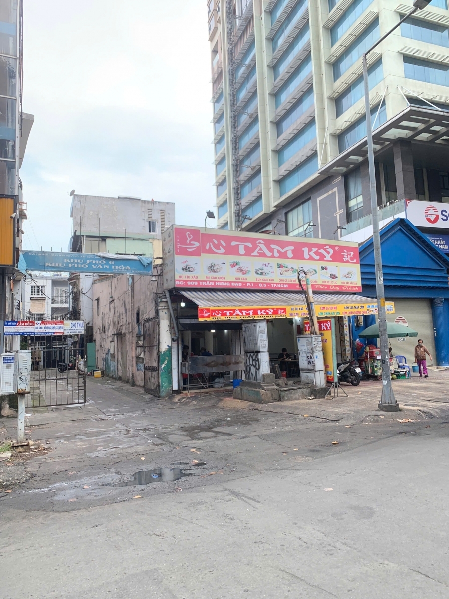Bán nhà góc 2 mặt tiền Trần Hưng Đạo Quận 5 (tương lai là góc ngã tư)