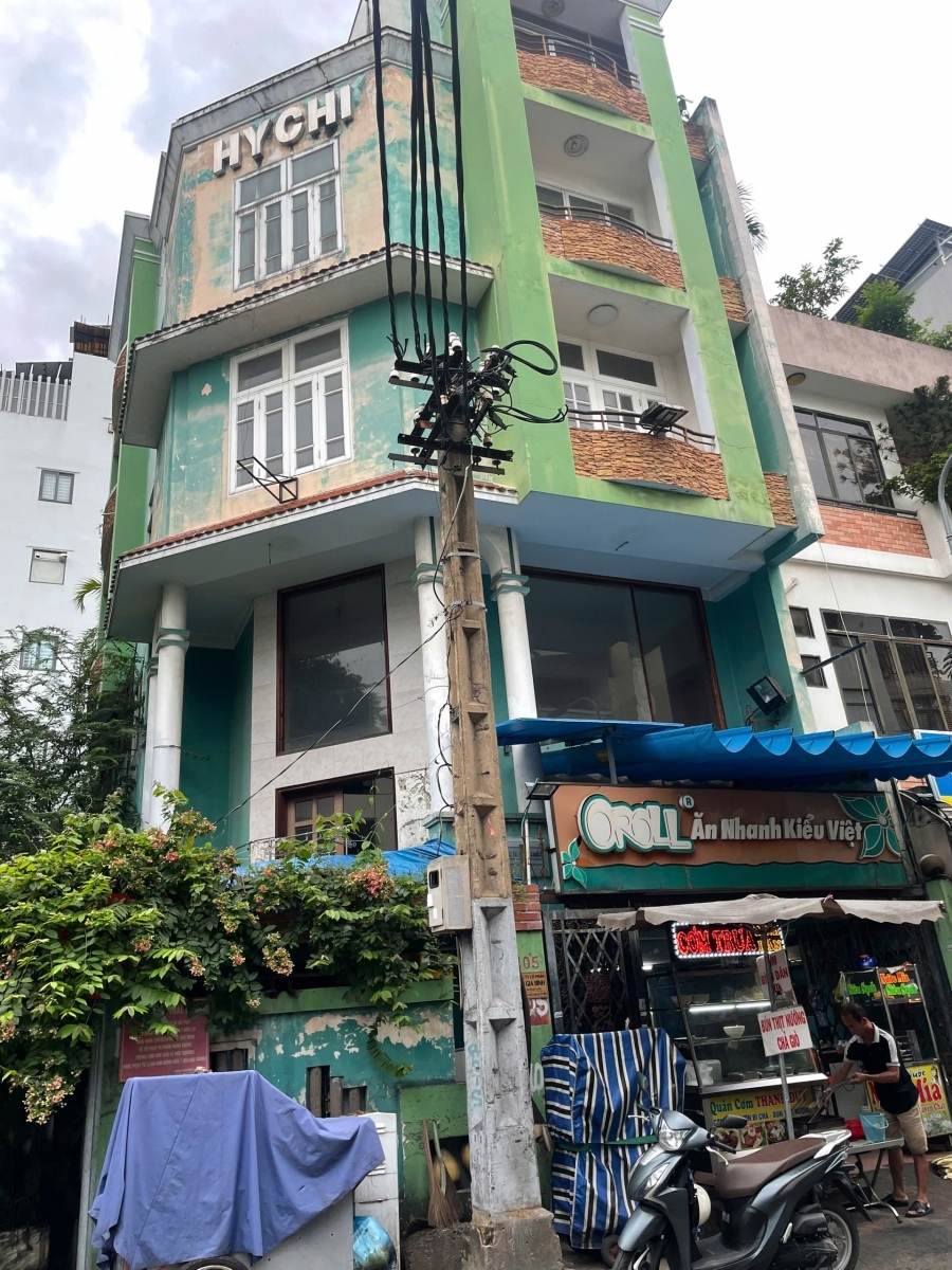 Bán nhà góc 2 mặt tiền Vườn Chuối, Quận 3 – 94,1m² – hầm 6 tầng, thang máy – giá 33 tỷ