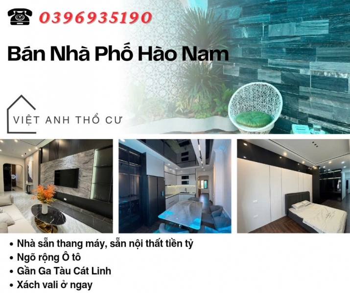 Bán nhà Hào Nam 7 Tầng Thang Máy Ngõ Ô tô Giá: 13.7 Tỷ Lh: 0396935190.