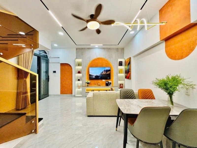 Bán nhà hẻm Nghĩa Phát phường 6 Tân Bình (45x13) 5 tầng dòng tiền