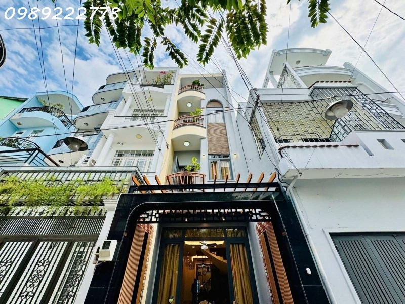 BÁN NHÁ LÊ VĂN SỸ -P 1 - MỚI ĐẸP 100/100 – DT 61M2- 4TẦNG 5PN- THANG MÁY – NỘI THẤT CAO CẤP – KHU