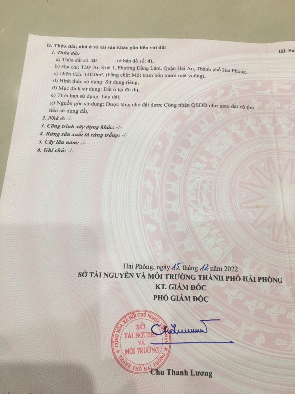 Bán nhà mặt phố Ngô Gia Tự chỉ 90 triệu/m2 140m2 Hải An Hải Phòng ngay cạnh cầu ràogiá thấp