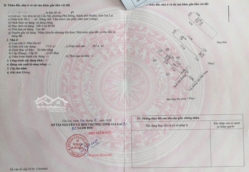 BÁN NHÀ MẶT TIỀN ĐƯỜNG 30m ĐỐI DIỆN CỔNG BỆNH VIỆN Đường Tôn Thất Tùng Trà Đa Plei Ku Gia Lai