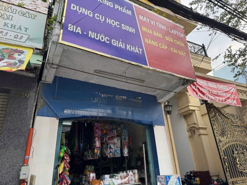 BÁN NHÀ MẶT TIỀN KINH DOANH TẠI - ĐƯỜNG HƯNG PHÚ - QUẬN 8