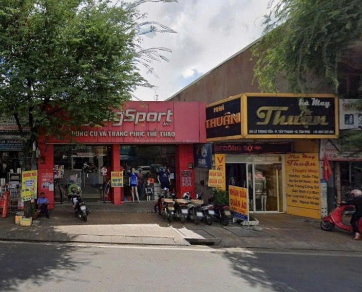 BÁN NHÀ MẶT TIỀN LÊ TRỌNG TẤN – DT 8.15 x 24m – NHÀ CẤP 4 – GIÁ 42 TỶ