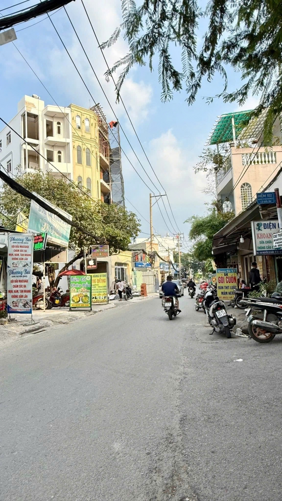 Bán nhà Mặt tiền Nguyễn Tư Giản - gần Emart Phan Huy Ích 41x14m Cấp 4- tiện xây 75 tỷ.