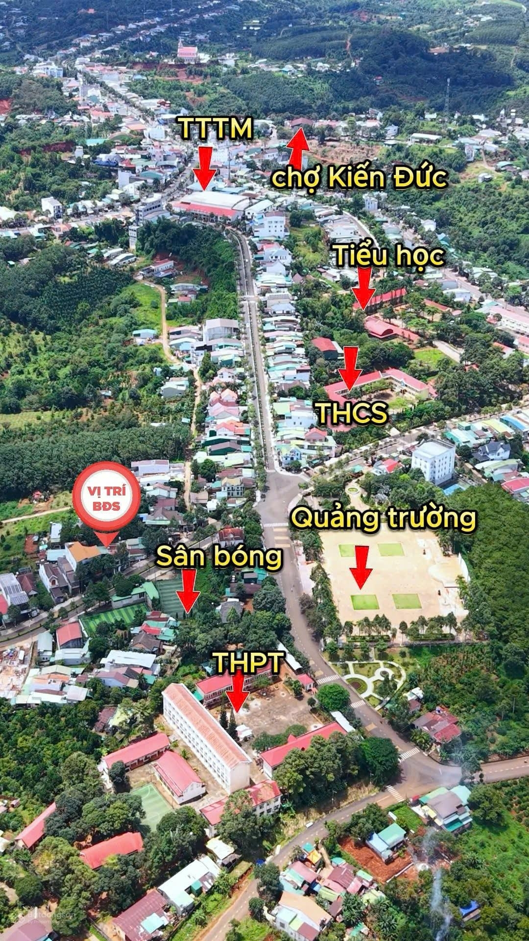 Bán nhà mặt tiền trung tâm thị trấn Kiến Đức đầu tư sinh lời ngay