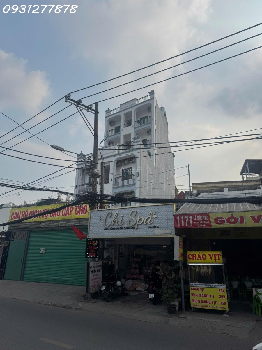 Bán nhà MT đường Lê Đức Thọ 4x21mnhà cấp 4 giá 7ty2 tl