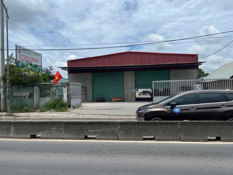 BÁN NHÀ XƯỞNG (20x63) MẶT TIỀN NGUYỄN VĂN BỨA XUÂN THỚI SƠN – HÓC MÔN