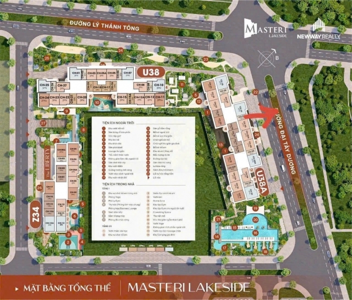 BÁN NHANH CĂN STUDIO U38a1302 MASTERI LAKESIDE – VINHOMES OCEAN PARK 1 - GIA LÂM HÀ NỘI