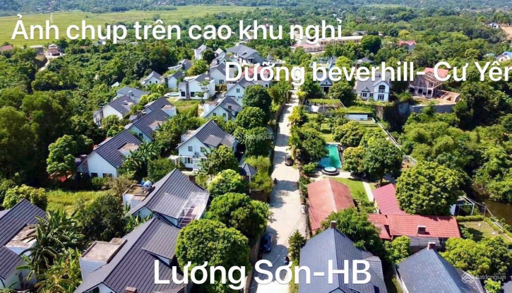 – BÁN NHANH LÔ ĐẤT TRONG KHU NGHỈ DƯỠNG ĐỒI HÀU – CƯ YÊN LƯƠNG SƠN - HÒA BINH