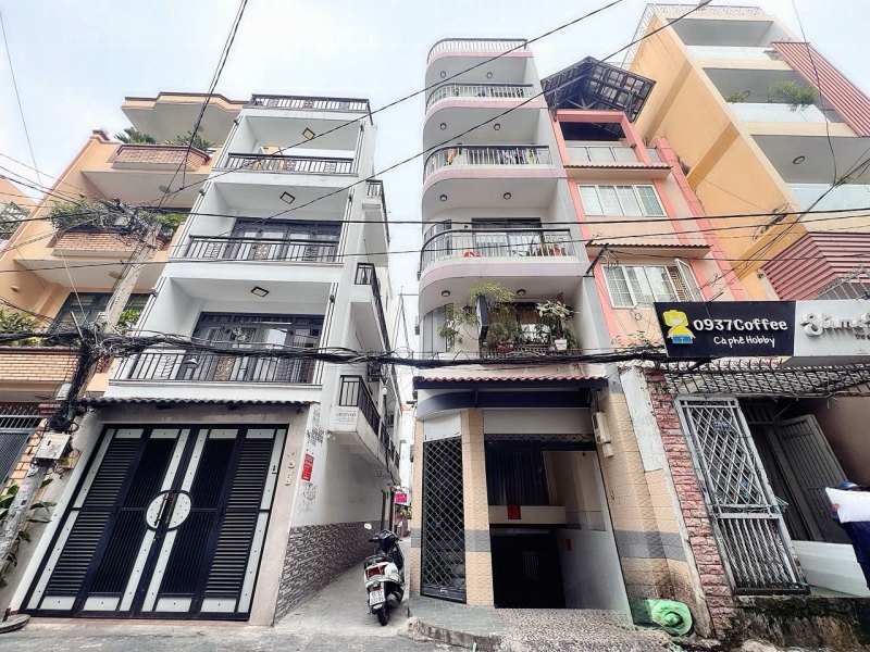 BÁN SIÊU PHẨM CHDV 6 TẦNG CÓ HẦM - MẶT TIỀN HXH 8M Đ.LÊ VĂN SỸ QUẬN 3 - DÒNG TIỀN KHOÁN 70TR/TH -