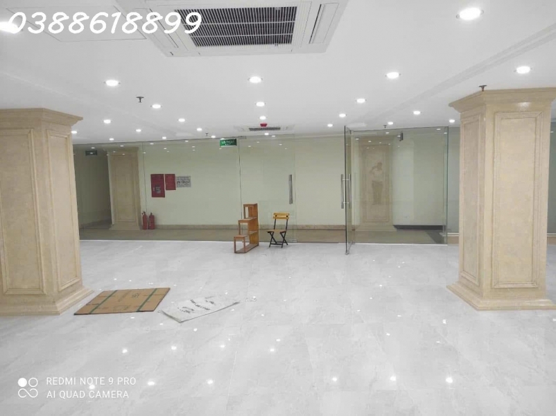 BÁN TOÀ MẶT PHỐ KV XÃ ĐÀN 250Mx9T MT 10M - CHO THUÊ 500 TR/TH