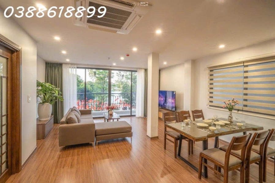 BÁN TOÀ NHÀ MẶT HỒ TÂY 130Mx8T MT6M - LÔ GÓC - THANG MÁY - CHO TÂY THUÊ DÒNG TIỀN 150TR/TH