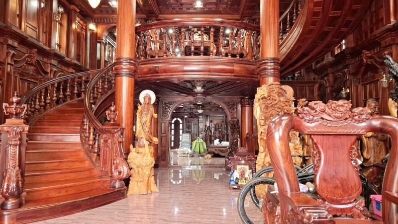 ♥ Biệt thự Hải Châu MT đường 10.5 Gần Cầu Rồng 500m2 Nội Thất Gỗ Cẩm Lai