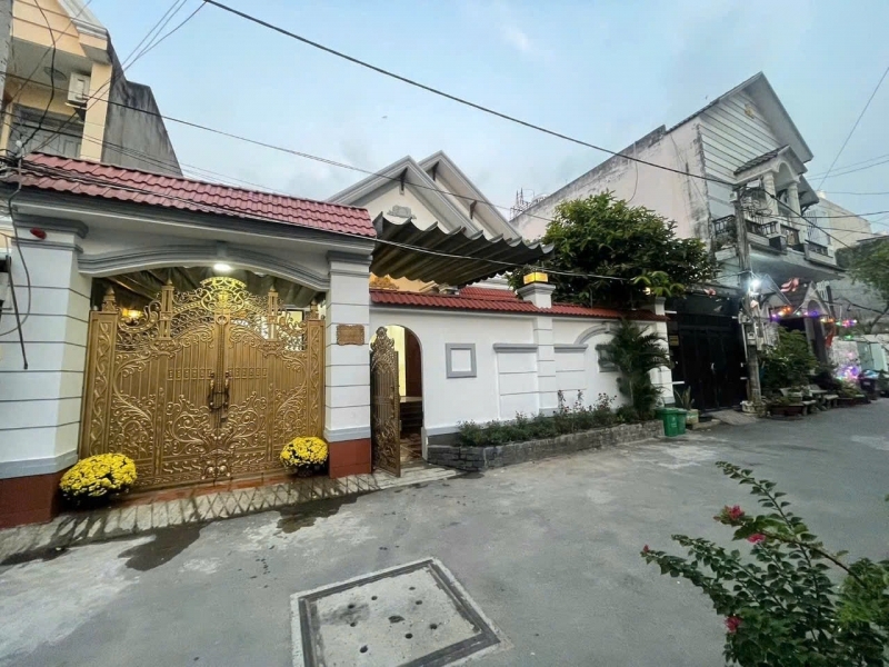 BIỆT THỰ SÂN VƯỜN 12x31M – ĐƯỜNG 7M THẠNH LỘC 37 – GIÁ TỐT 165 TỶ