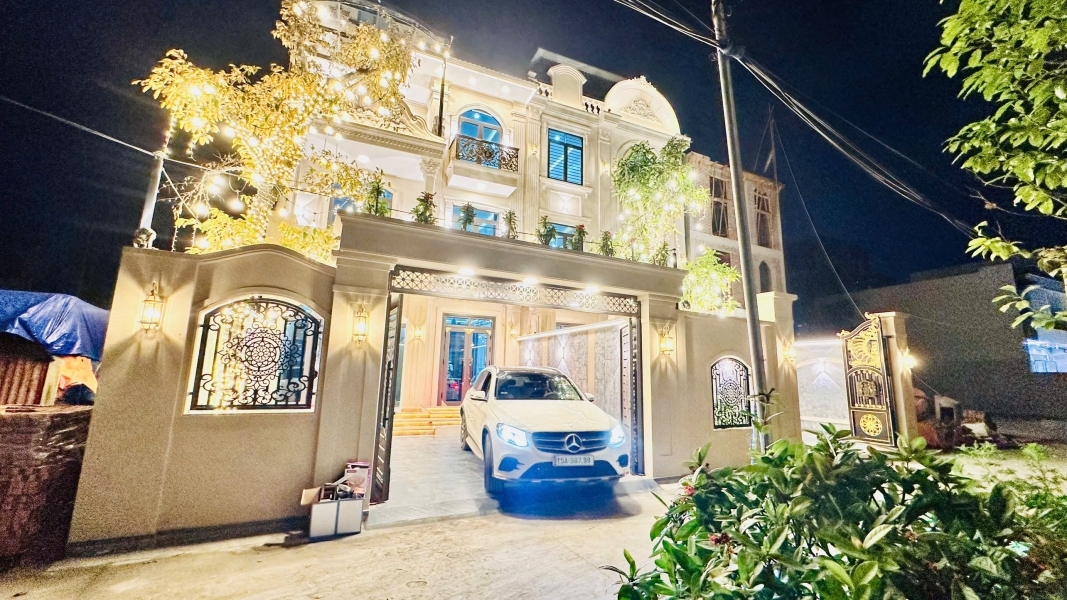 BIỆT THỰ VILLA THIẾT KẾ THÔNG TẦNG  – DÂN HẠNH ĐẶNG CƯƠNG AN DƯƠNG HẢI PHÒNG - 7Tỷ600
