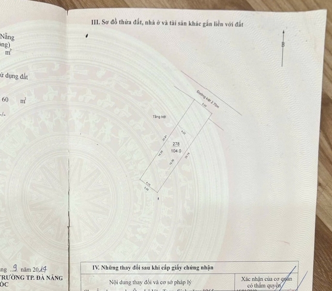 CẦN BÁN GẤP DÃY TRỌ 6 PHÒNG - KIỆT Ô TÔ K75 ĐỒNG KÈ