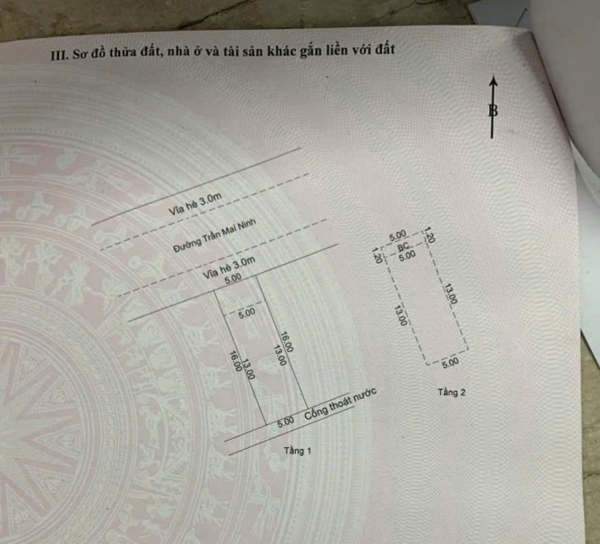 CẦN BÁN NHÀ 2 TẦNG MẶT TIỀN ĐƯỜNG TRẦN MAI NINH – KHUÊ TRUNG CẨM LỆ ĐÀ NẴNG